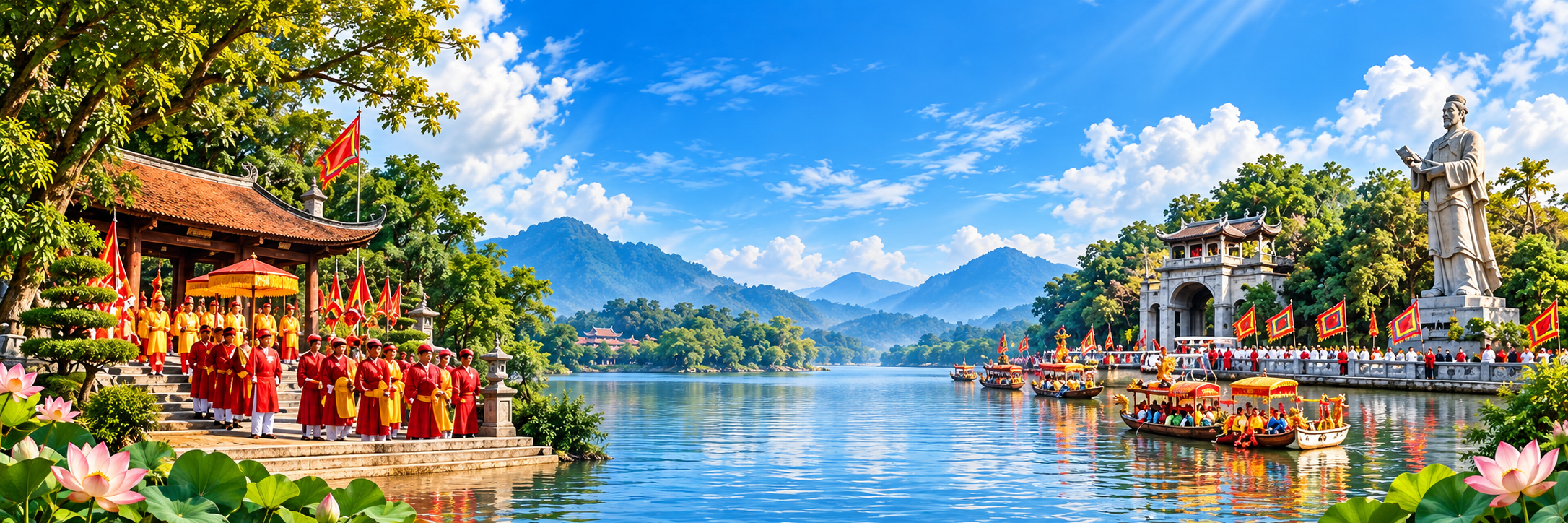 Không gian Lễ hội Côn Sơn Kiếp Bạc